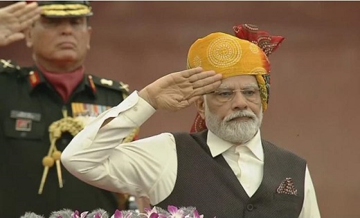 Independence Day: PM मोदी बोले- 2047 में विकसित भारत का तिरं... - CG Sandesh