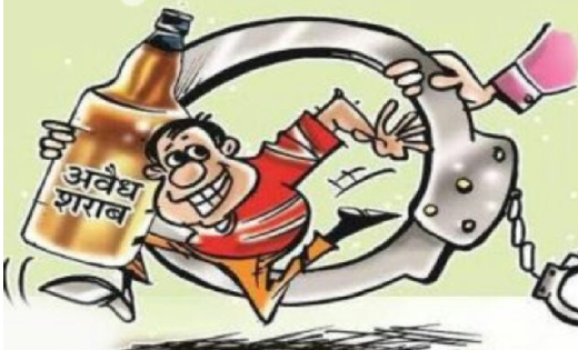 बसना : पुलिस ने बाड़ी में दबिस देकर 15 लीटर अवैध शराब के साथ ... - CG Sandesh