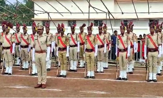 स्वतंत्रता दिवस समारोह के लिए शुरू हुई तैयारी, फुल ड्रेस रिह... - CG Sandesh