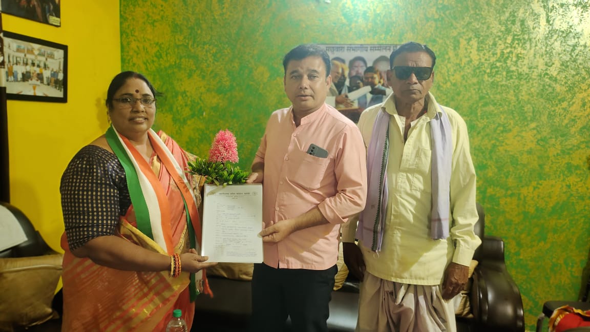 दुकली बाई ताण्डी ने सरायपाली विधानसभा में कांग्रेस प्रत्याशी... - CG Sandesh