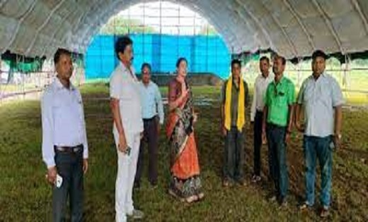 CG : आदिवासी दिवस मनाने की तैयारिया जोरो पर...बाजार ग्राउंड ... - CG Sandesh