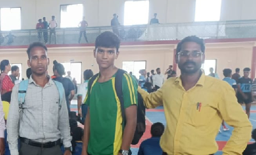 बसना : राज्य स्तरीय कबड्डी प्रतियोगिता में शिवा का चयन - CG Sandesh