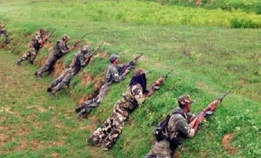 Breaking : भटबेड़ा के जंगल में जवानों और नक्‍सलियों के बीच म... - CG Sandesh