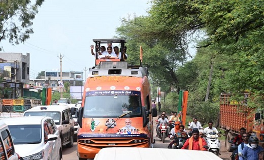 BJP की परिवर्तन यात्रा आज पहुंचेगी दुर्ग शहर...यात्रा में शा... - CG Sandesh