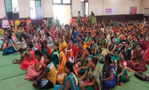 जन संवाद में महिला बिग्रेड ने जनता तक पहुंचाई अवाज - CG Sandesh