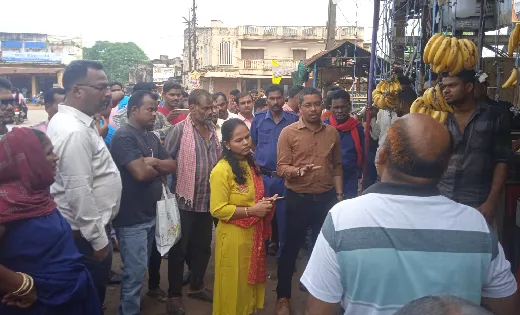 बसना : अतिक्रमण  हटाने पहुंची राजस्व विभाग की टीम खाली हाथ ल... - CG Sandesh