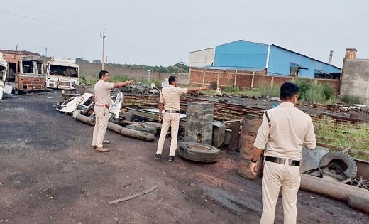 अवैध रूप से संचालित एवं चोरी के सामान खपाने वाले 44 कबाड़ दु... - CG Sandesh
