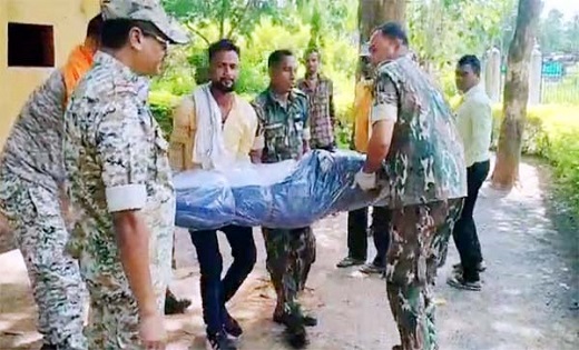 सर्विस राइफल से CAF जवान ने खुद को गोली मारकर की आत्महत्या..... - CG Sandesh