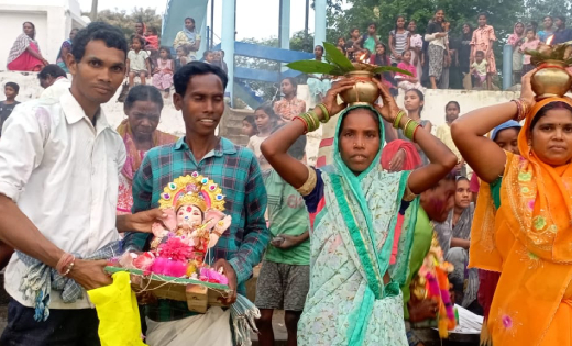बसना : धूमधाम से किया गया भगवान गणेश जी की मूर्तियों का विसर... - CG Sandesh