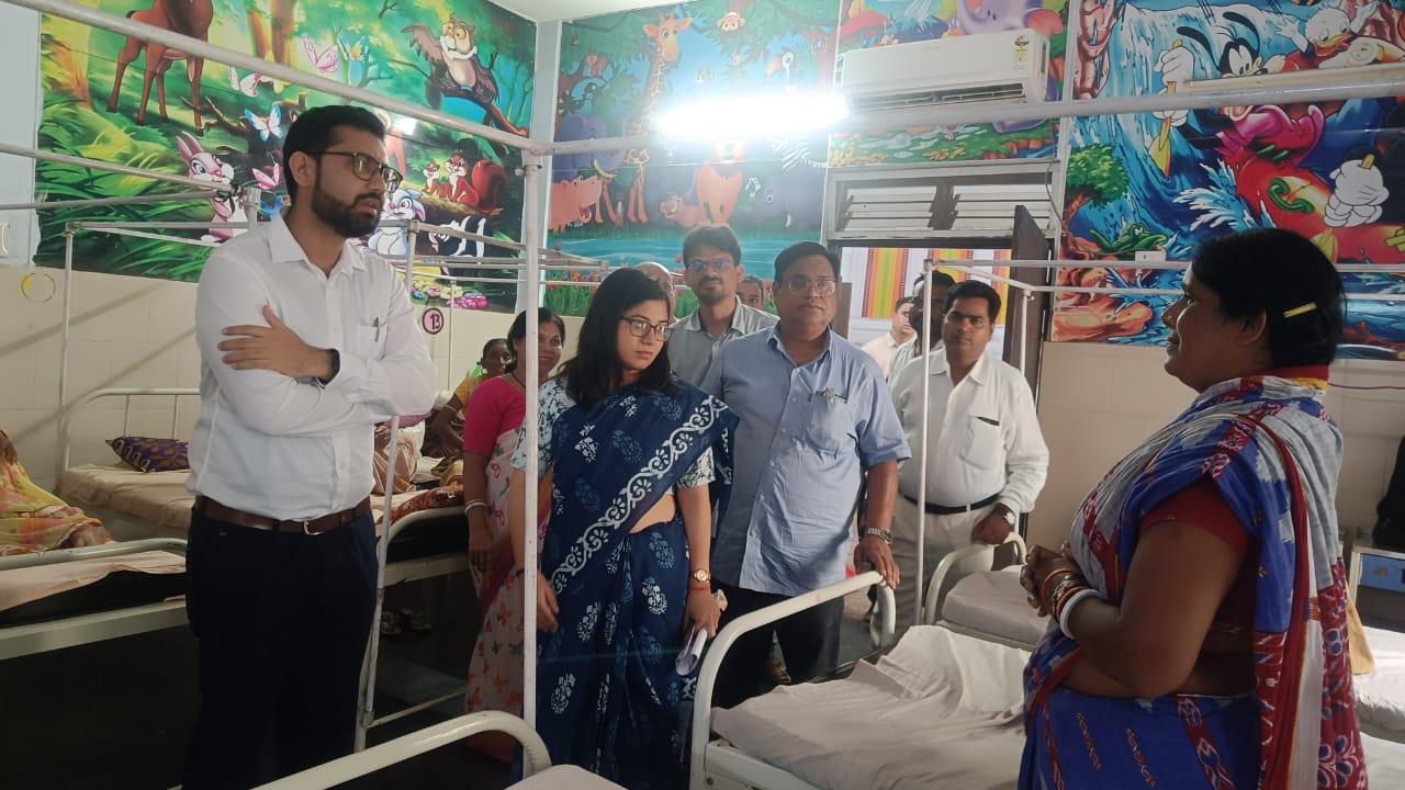 सरायपाली : कलेक्टर विनय कुमार लंगेह  ने सामुदायिक स्वास्थ्य ... - CG Sandesh