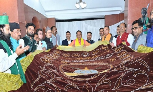 मुख्यमंत्री साय ने ख्वाजा गरीब नवाज के आसताने पर भेजी चादर, छत्तीसगढ़ की सुख, समृद्धि, खुशहाली व अमन चैन की दुआ