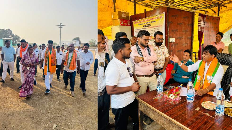 महासमुंद : विधायक सिन्हा ने किया धान खरीदी केंद्रों का निरीक... - CG Sandesh