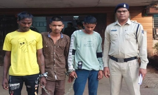 RAIPUR : पेट्रोल पंप में चाकूबाजी करने वाले 3 आरोपी गिरफ्तार