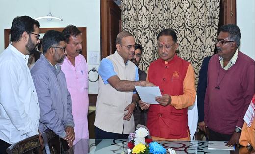 मुख्यमंत्री से छत्तीसगढ़ युवा प्रगतिशील किसान संघ के सदस्यों ने की सौजन्य मुलाकात