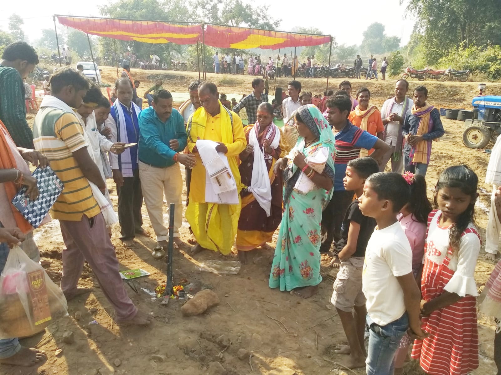 विकासखंड सरायपाली के ग्राम सिंघोडा में माँ समलेश्वरी मंदिर ह... - CG Sandesh