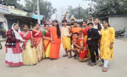 राम भक्तों में उत्साह. नगर से गांव तक हुआ  भगवामय, प्रेम नगर... - CG Sandesh