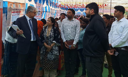 महासमुंद : भारत सरकार के संयुक्त सचिव अमिताभ कुमार शाह ने वि... - CG Sandesh