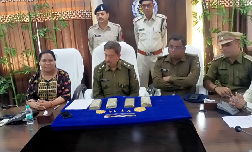 सिंघोड़ा : कार से भारी मात्रा में सोना-चांदी जप्त - CG Sandesh