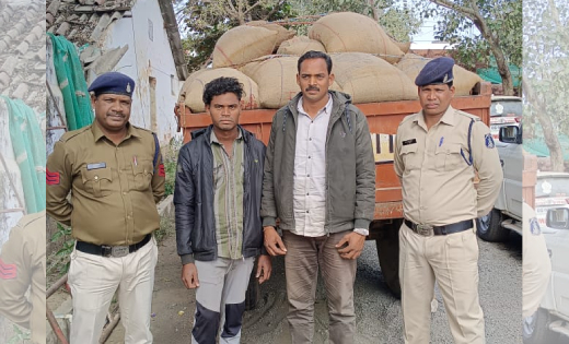 बसना : अवैध रूप से धान परिवहन करते दो लोगों को पुलिस ने दबोच... - CG Sandesh