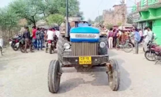 CG : ट्रैक्टर की चपेट में आने से मासूम बच्ची की मौत - CG Sandesh