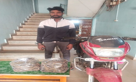 RAIPUR CRIME NEWS : गांजा के साथ एक आरोपी गिरफ्तार