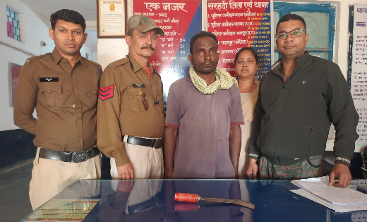 सरायपाली : चाकू लहराकर विवाद करने के मामले में की गयी कार्रव... - CG Sandesh