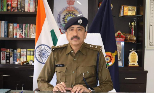 महासमुंद के नए एसपी आईपीएस राजेश कुकरेजा ने ग्रहण किया पदभार