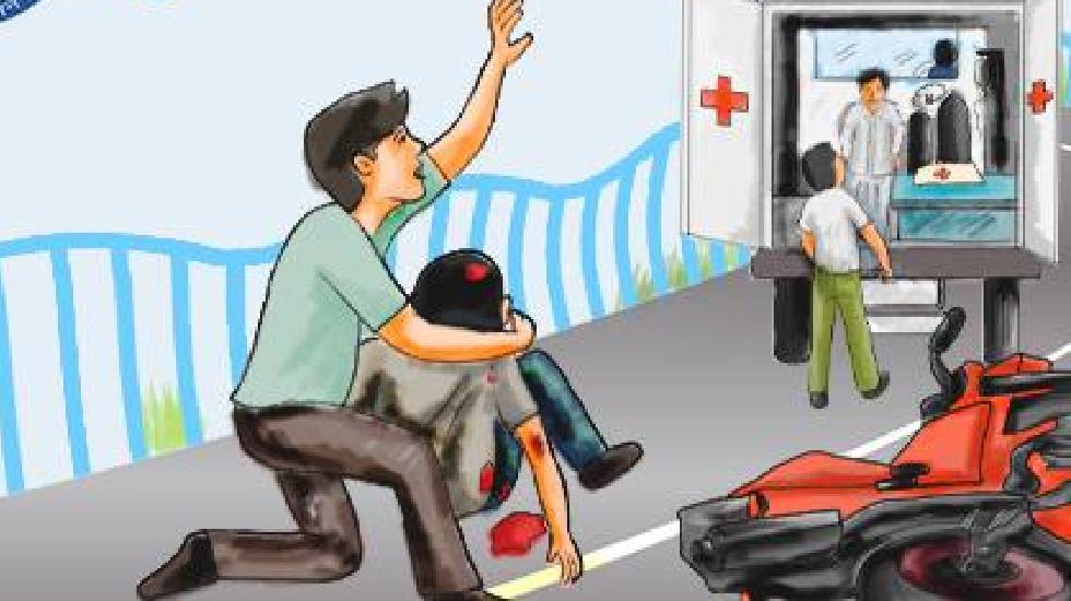 दुर्घटना में घायलों को अस्पताल पहुंचाने वाले गुड सेमेरिटन को... - CG Sandesh