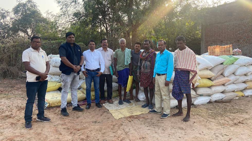 बसना : अवैध धान पर कार्रवाई, कोठार में अवैध रूप से रखे 333 प... - CG Sandesh