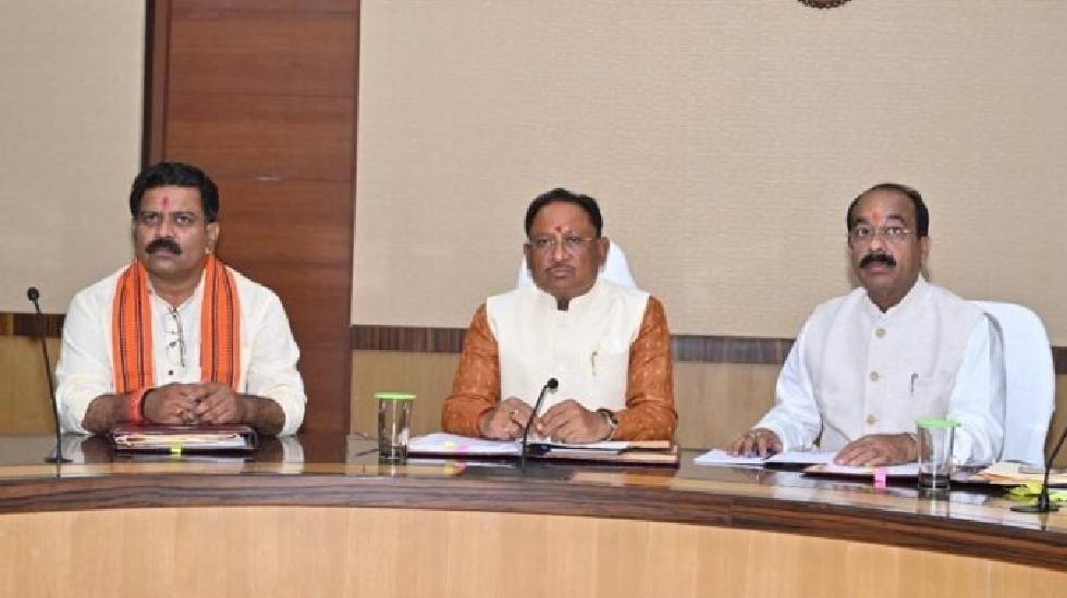 साय कैबिनेट की बैठक आज, कई महत्वपूर्ण विषयों पर चर्चा संभव..... - CG Sandesh