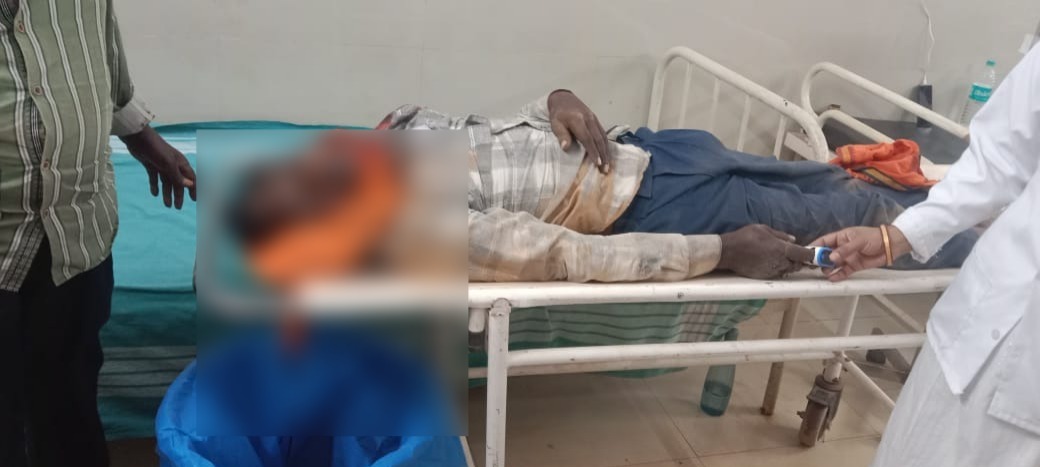 CG : अज्ञात वाहन ने बाइक सवार को रौंदा, मौके पर युवक की मौत - CG Sandesh