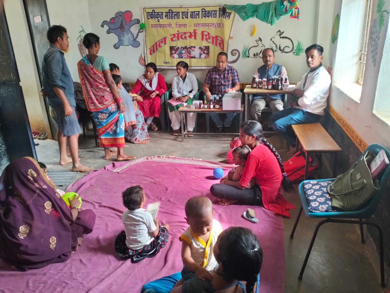 कुसमीसरार में स्वास्थ्य टीम के द्वारा मुख्यमंत्री बाल संदर्भ... - CG Sandesh