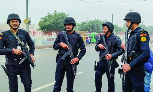 अभेद्य बनी अयोध्या, ड्रोन का पहरा,चप्पे-चप्पे पर जवानों की त... - CG Sandesh