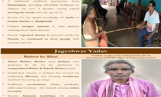 छत्तीसगढ़ के जागेश्वर यादव और हेमचंद मांझी को मिलेगा पद्मश्री सम्मान, CM विष्णुदेव साय ने दी बधाई
