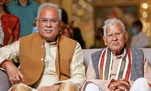 भूपेश बघेल का ट्वीट, 10 जनवरी को कुरुदडीह में होगा नंद कुमार बघेल का अंतिम संस्कार