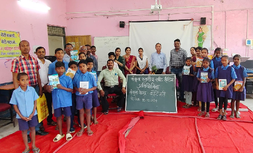 बसना : बड़ेटेमरी में संकुल स्तरीय स्पीड रीडिंग प्रतियोगिता स... - CG Sandesh