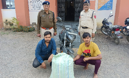 सिंघोड़ा : 24 किलोग्राम गांजा के साथ दो अंतर्राज्यीय तस्कर गि... - CG Sandesh