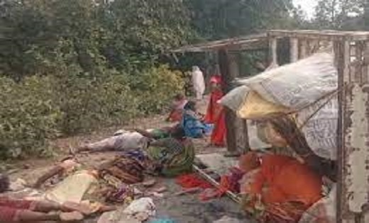 पिकअप पलटने से 17 लोग घायल, दशकर्म कार्यक्रम में जा रहे थे स... - CG Sandesh