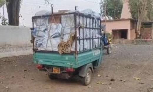 महासमुंद : जीएसटी की टीम ने पकड़ी पान मसाले से भरी गाडी, 3 लाख 42 हजार का माल किया सीज