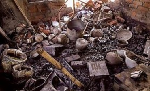  चाय बनाते समय सिलेंडर हुआ ब्लास्ट, मां और तीन बच्चों की मौत - CG Sandesh