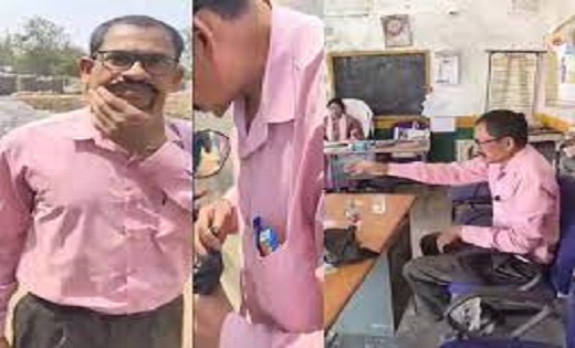 शराबी शिक्षक को जिला शिक्षा अधिकारी ने किया सस्पेंड