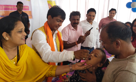 महासमुंद : राष्ट्रीय पल्स पोलियों अभियान का जिला स्तरीय शुभा... - CG Sandesh