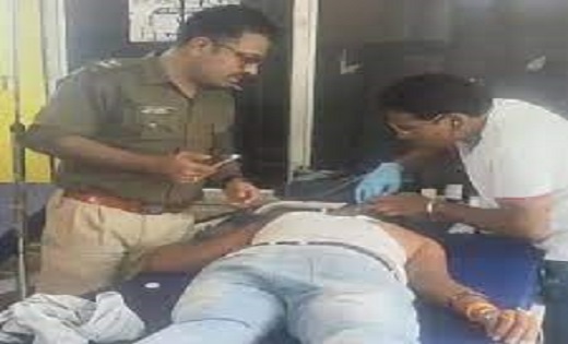 AAP के नेता अमर अग्रवाल ने BJP कार्यकर्ता पर चलाई गोली - CG Sandesh