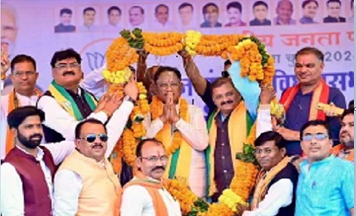 पाटन की जनता अपने विधायक को खोज रही है और उनके विधायक राजनांदगांव के लोगों को ठगने आए हैं: सीएम साय