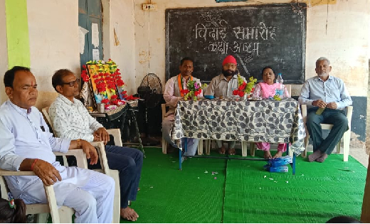बसना : सरस्वती शिशु मन्दिर गढ़फुलझर में विदाई समारोह आयोजित - CG Sandesh