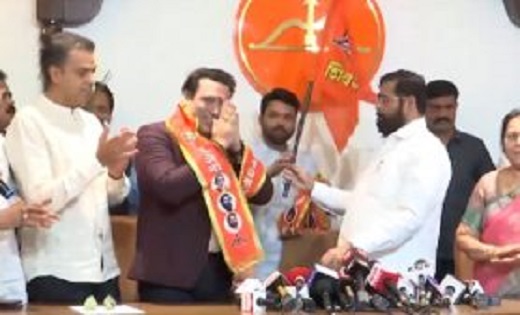 शिंदे गुट वाली शिवसेना में शामिल हुए अभिनेता गोविंदा , मुंबई... - CG Sandesh