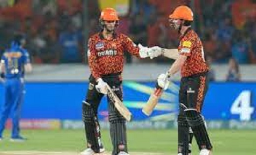 SRH Vs MI: मुंबई को मिला 278 रनों का लक्ष्य, हैदराबाद में आई... - CG Sandesh