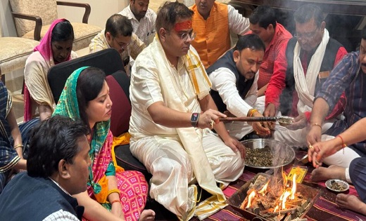  20 साल बाद खाली हुआ सागौन बंगला...जोगी परिवार ने नए मकान में किया गृह प्रवेश