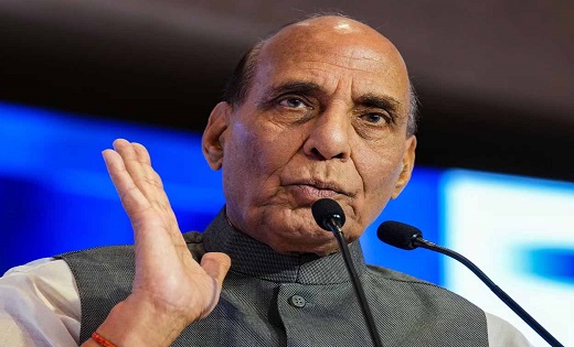 आज रायपुर प्रवास पर रहेंगे रक्षामंत्री राजनाथ सिंह