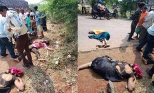 सड़क पर बिछ गई लाशें, मोटरसाइकल और ट्रक के बीच जबरदस्त भिड़ंत... - CG Sandesh